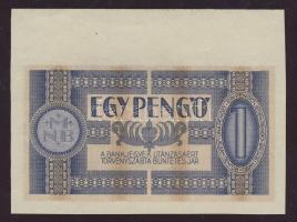 1938. 1P felső ívszél T:I