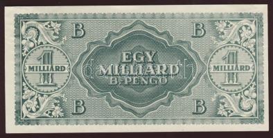 1946. 1000.000.000B.-pengő "zöld" T:II+