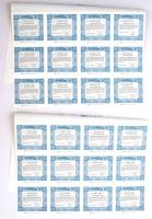 Budapest 1992. "Kontrax Irodatechnikai Részvénytársaság" részvénye 1000Ft értékben, szelvé...