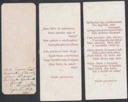 cca 1910-1920 10 db litho szentkép