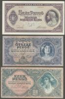 1930-1946. Pengő tétel 24klf benne jobbakkal T:I-,II+ Csak egyszer hajtott! (többsége)