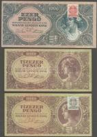 1930-1946. Pengő tétel 24klf benne jobbakkal T:I-,II+ Csak egyszer hajtott! (többsége)