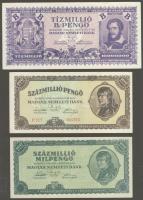 1930-1946. Pengő tétel 24klf benne jobbakkal T:I-,II+ Csak egyszer hajtott! (többsége)