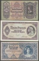 1930-1946. Pengő tétel 18klf benne jobbakkal T:I-,II+ Csak egyszer hajtott! (többsége)