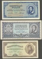 1930-1946. Pengő tétel 12klf T:I-,II+ Csak egyszer hajtott! (többsége)