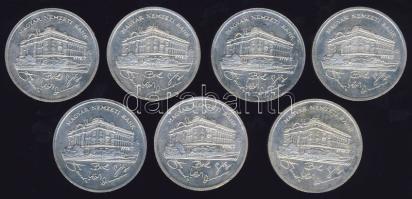 1992. 200Ft Ag (7x) "MNB" + 1993. 200Ft Ag (4x) "MNB" + 1994. 200Ft Ag (5x) &quo...