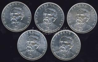 1992. 200Ft Ag (7x) "MNB" + 1993. 200Ft Ag (4x) "MNB" + 1994. 200Ft Ag (5x) &quo...