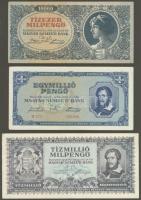 1930-46. Kis pengő tétel duplákkal 12db (9klf) T:II+,II