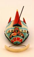 Retro Luna holdjáró, müködik, h:13 cm