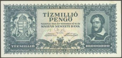 1945-46. Infla tétel 10 klf T:I