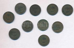 1926-1939. 1f Br (10xklf) T:2