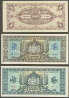 1945-46. Infla tétel 11db (7klf) T:I,I-