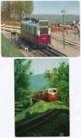 6 db MODERN magyar úttörővasút / 6 modern Hungarian pioneer railway, trains