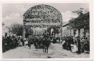 1938 Párkány, Stúrovo; bevonulás / enry of the Hungarian troops