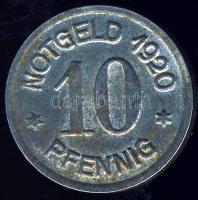 Német Birodalom/Weimari Köztársaság/városi szükségpénz/Ottmachau 1920. 10Pf T:2