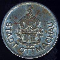 Német Birodalom/Weimari Köztársaság/városi szükségpénz/Ottmachau 1920. 10Pf T:2