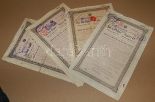 Ausztria 1881.   Járadékkölcsön/államadóssági kötvény   200G 4db klf szignettával