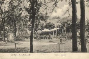 Kecskemét, Részlet a parkból