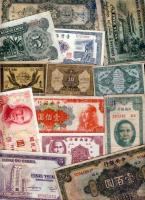 Kína bankjegyek csak 1945 előtti  benne  jobbakkal, igen sok klf 591db + 49db Francia Indokína T:I,I...
