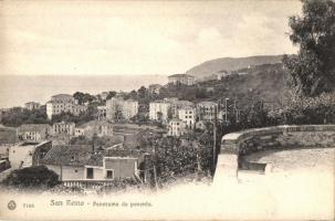 San Remo, Sanremo; Panorama da ponente / general view