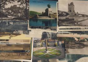 40db régi német városképes lap