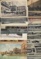 33 vegyes külföldi régi városképes lap