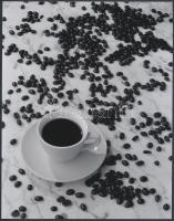 cca 1966 Kávéreklám, korabeli negatív mai nagyítása, 22x17,5 cm