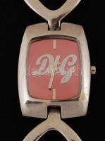 Dolce & Gabbana igényes női (szűk) karóra eredeti dobozában, elem lemerült