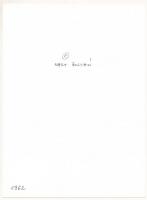 1962 Nagy Zoltán: Apám inge, feliratozott vintage fotóművészeti alkotás egy későbbi nagyításban, 19x...