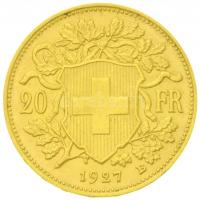 Svájc 1927B 20Fr Au (6,43g/0.900) T:2
Switzerland 1927B 20 Francs (6,43g/0.900) C:XF
Krause KM#35....