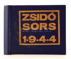 Dr. Andrássy Antal: Zsidósors Somogyban 1944. Kaposvár, é.n., Miniatűr Könyvgyűjtők Klubja. Kiadói műbőr kötés. Megjelent 200 példányban, számozatlan példány.