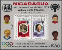 1980 Nemzetközi Gyermekév - SOS Gyermekfalu - Olimpia blokk Mi 110A