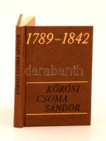 Kádár László Antal: Kőrösi Csoma Sándor életcélja és munkássága. Debrecen, 1983, Alföldi-nyomda. Kiadói egészvászon kötés, szövegközti és egészoldalas illusztrációkkal. 91. számozott példány. Jó állapotban.