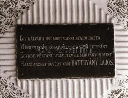 1971 Budapesti épületek, 8 db pontos címmel ellátott, szabadon felhasználható vintage negatív a hely...