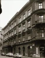 1971 Budapesti épületek, 8 db pontos címmel ellátott, szabadon felhasználható vintage negatív a hely...
