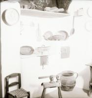 1978 Sukorói tájház belső felvételei, 9 db szabadon felhasználható vintage negatív, 6x6 cm