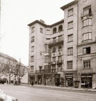 1966 Budapesti épületek, 7 db pontos címmel ellátott, szabadon felhasználható vintage negatív a hely...