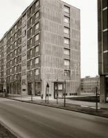 1966 Budapesti épületek, 7 db pontos címmel ellátott, szabadon felhasználható vintage negatív a hely...