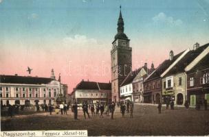 Nagyszombat, Trnava; Ferenc József tér / square (EK)