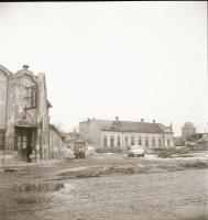 cca 1968 Kecskemét, Gáspár A. és Kada E. utca, 12 db szabadon felhasználható vintage negatív, 6x6 cm