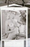 1977 Akt reprók különféle forrásokból, 32 db negatív, 24x36 mm