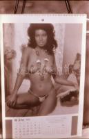 1977 Akt reprók különféle forrásokból, 32 db negatív, 24x36 mm