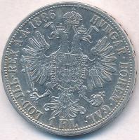 Ausztria 1886. 1Fl Ag "Ferenc József" T:2,2- kis ph.
Austria 1886. 1 Florin Ag "Fran...
