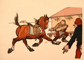 Pajtás Ödön képei Singer és Wolfner, cca 1916.
Szmrecsányi (Pajtás) Ödön festőművész (1874-1954) 20...