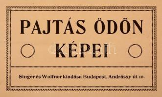 Pajtás Ödön képei Singer és Wolfner, cca 1916.
Szmrecsányi (Pajtás) Ödön festőművész (1874-1954) 20...