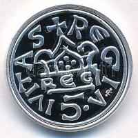 DN " Magyarok Kincstára - Lancea Regis" ezüstözött Cu-Zn emlékérem tanúsítvánnyal (20mm) T...