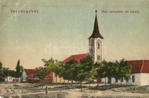 Veresegyház, Református templom és iskola (b)