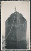 1934 Az S. S. Csikós magyar hajó fotója 9x12cm