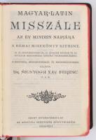 Magyar-latin misszále az év minden napjára. A római misekönyv szerint. Fordította, bevezetéssel és m...