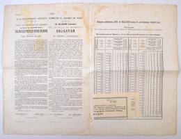Budapest 1903. "Budapest Székesfőváros" kötelezvénye 1000K-ról, magyar, német és francia n...